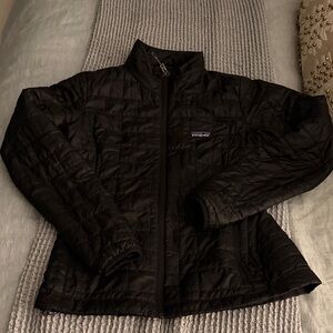 Patagonia Women's Quilted Black Puffer Jacket